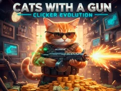 Hra Cats with a Gun Clicker Evolution online