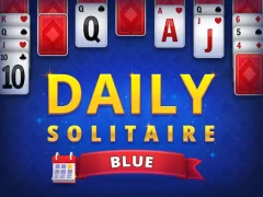 Hra Daily Solitaire Blue online