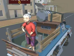 Hra Grandma with Machine Gun Apocalypsis online