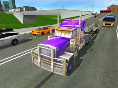 Hra Euro Truck Driving Simulator 2018 3D online
