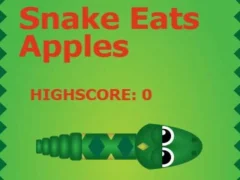 Hra Snake Eats Apples online