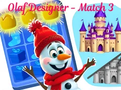 Hra Olaf Designer - Match 3 online