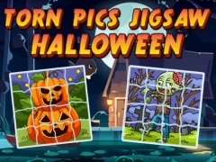 Hra Torn Pics Jigsaw Halloween online