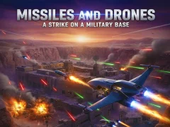 Hra Missiles and Drones: A Strike On A Military Base online