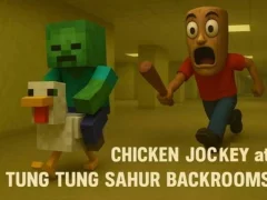 Hra Chicken Jockey at Tung Tung Sahur Backrooms online