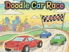 Hra Doodle Car Race online