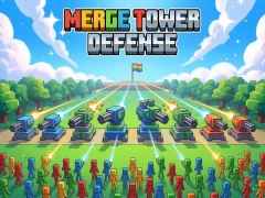 Hra Merge Tower Defense online