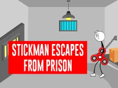 Hra Stickman Escapes From Prison online