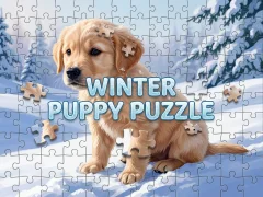 Hra Winter Pets Puzzle online