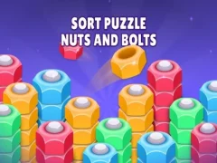 Hra Sort Puzzle Nuts and Bolts online