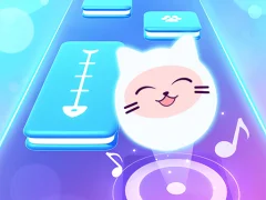 Hra Music Cat! Piano Tiles Game 3D online