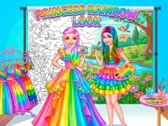 Hra Princess Rainbow Look online