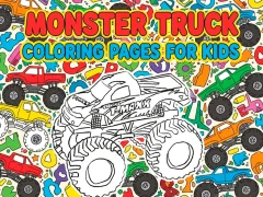 Hra Monster Truck Coloring Pages For Kids online