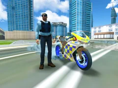 Hra Police Motorbike Traffic Rider online