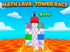 Hra Math Lava: Tower Race online