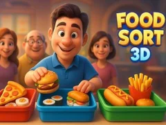 Hra Food Sort 3D online