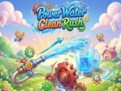 Hra Power Water Clean Rush online