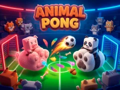 Hra Animal Paws Pong online