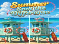 Hra Summer Spot the Differense online
