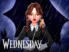 Hra Celebrity Wednesday Addams Style online
