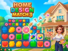 Hra Home Design Match 3 online