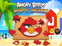 Hra Angry Birds Pop It Jigsaw online