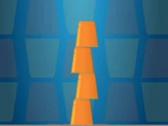 Hra Cups Tower Builder online