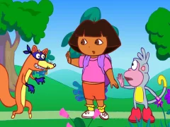 Hra Dora The explorer  Crocodile Lake online
