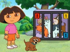 Hra Dora The explorer Dora's Puppy Adventure online