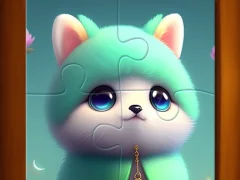 Hra Cute Cat Jigsaw Puzzle online