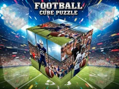 Hra Football Cube Puzzle online