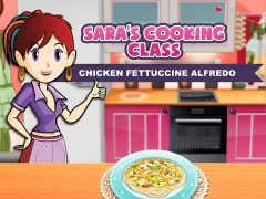 Hra Sara's Cooking Class: Chicken Fettuccine Alfredo online