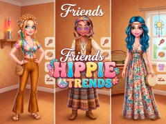 Hra Friends Hippie Trends online
