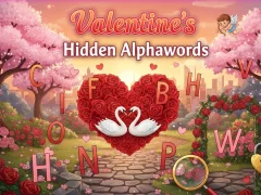 Hra Valentine's Hidden Alphawords online