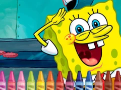 Hra Sponge Bob Coloring online