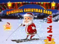Hra Downhill Christmas Dash online