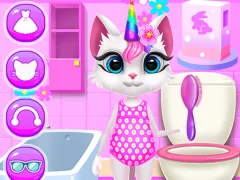 Hra Kitty Unicorn Daily Care online