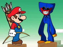 Hra Mario vs Huggy Wuggy online