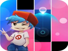 Hra Friday night funkin Piano Tiles online