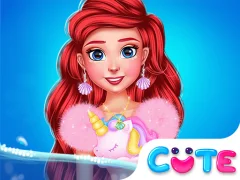 Hra Princess Turned Into Mermaid online