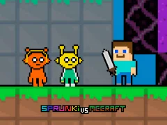 Hra Sprunki vs MCCraft online