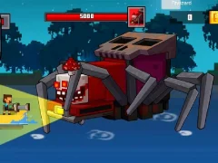 Hra Pirate Block Craft Monster Shooter online