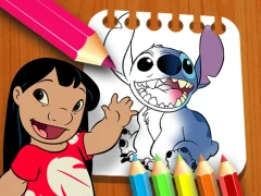 Hra Lilo and Stitch Coloring Book online