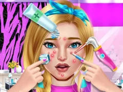 Hra Pimple Treatment Makeover Salon online