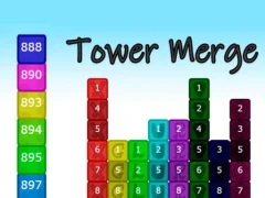 Hra Tower Merge online