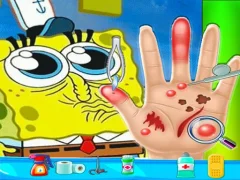 Hra Spongebob Hand Doctor online