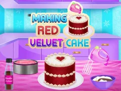 Hra Making Red Velvet Cake online