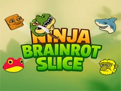 Hra Ninja brainrot Slice online