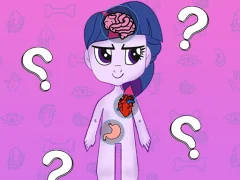 Hra My Little Pony Learning The Body online