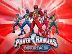 Hra  Power Rangers Differences online